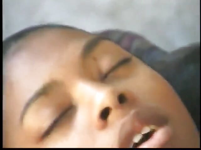 Big black guy licks pussy of naughty chocolate skinned chick and then fucks her on the bed