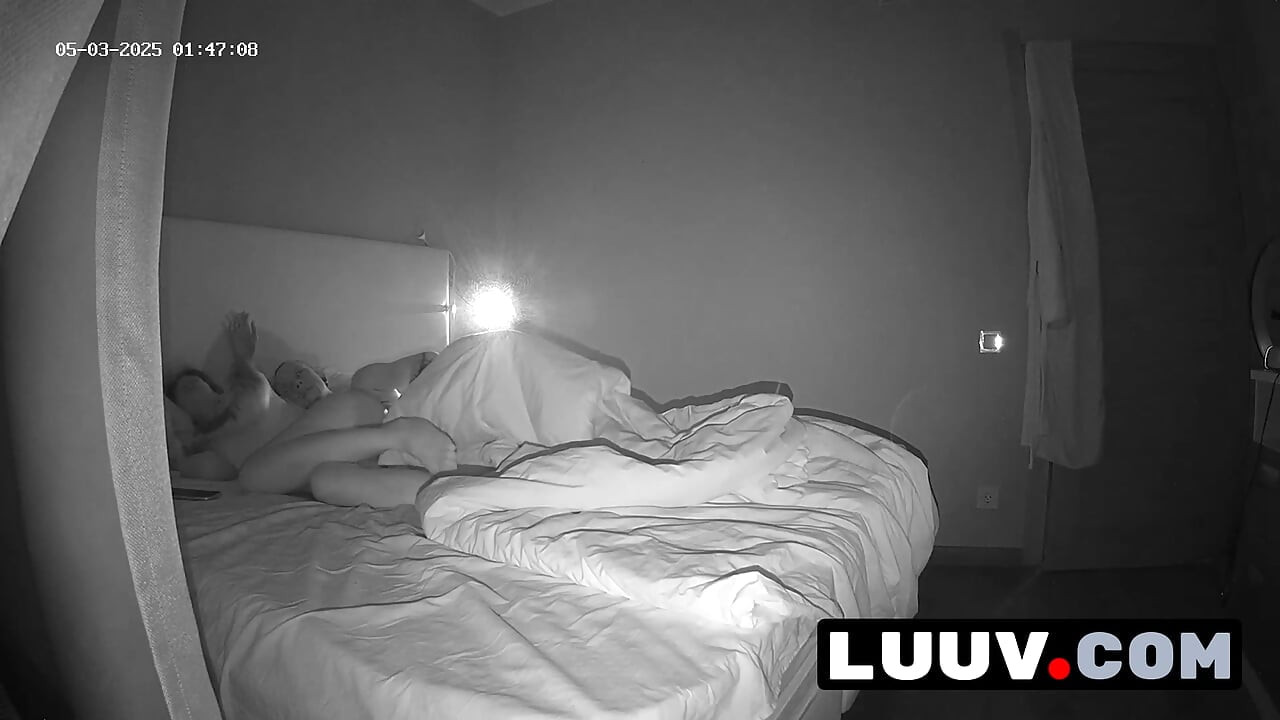 LUUV. Evening sex and cum in her mouth on home camera