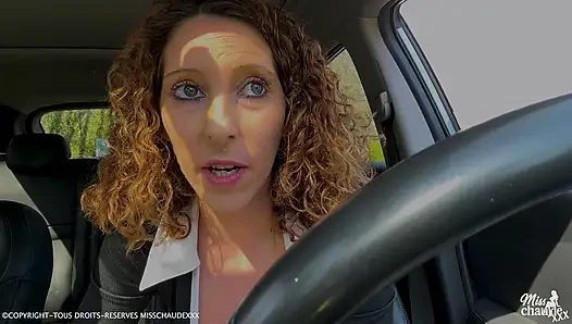 Dogging in the streets of Bordeaux for this French slut Misschaudexxx