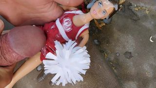 Oklahoma Cheerleader Humiliated and Covered in Cum