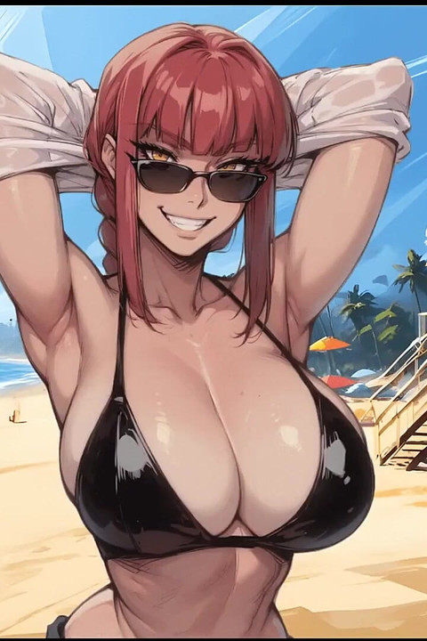 My New Girlfriend [ Taboo Hentai Game ] Ep.24 Day at the Beach with My Two Hot Step Sisters!