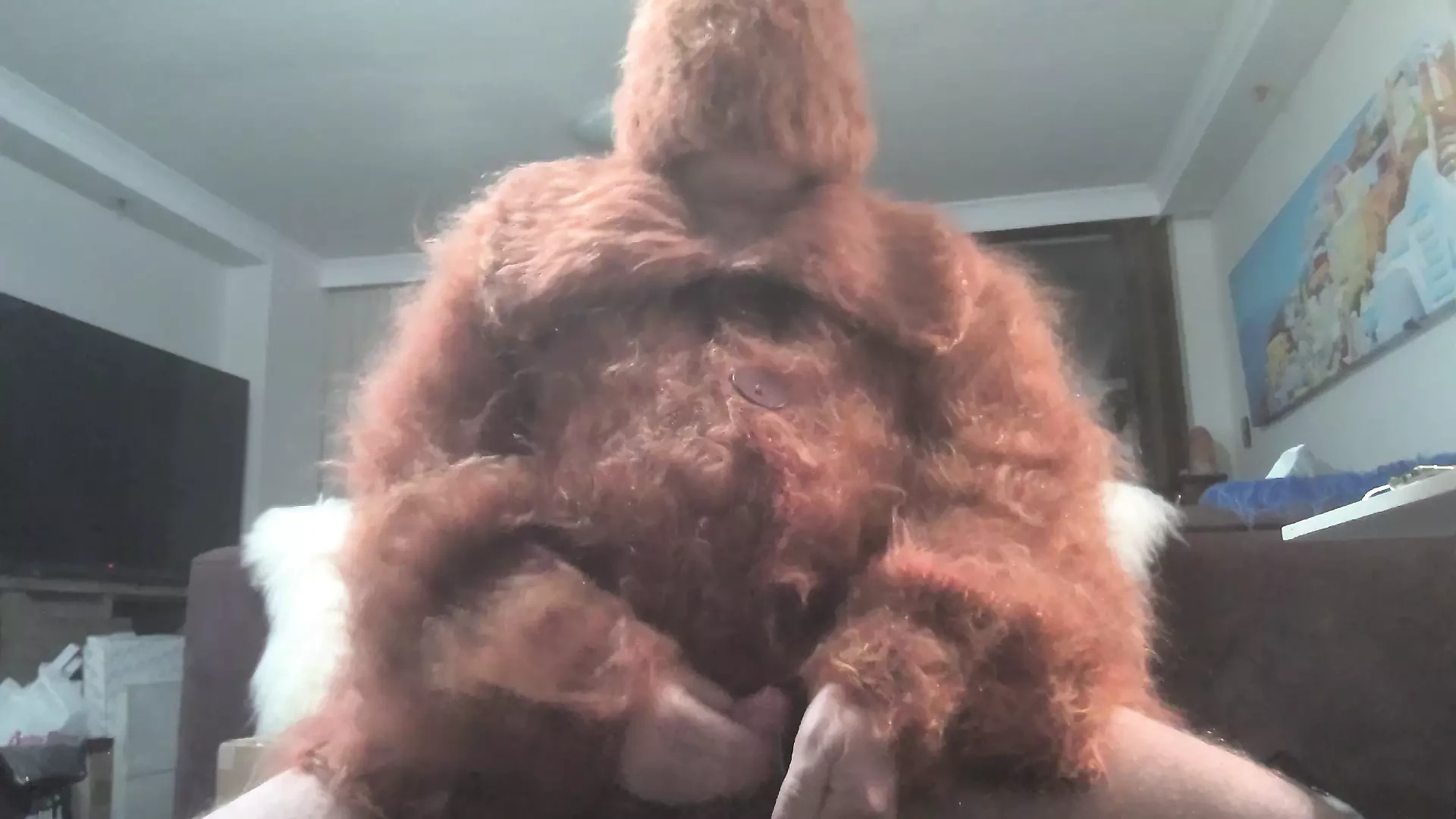 Mohair mask