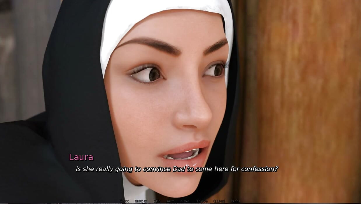 Laura's Lustful Secret - Gameplay - Roleplay - Cheating Wife Confess That She Fucked by Huband's Boss