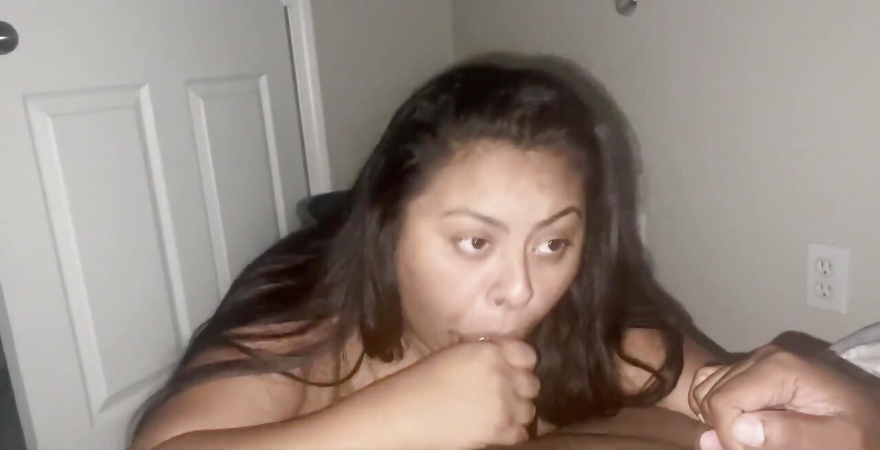 Queen Monica Gets Her Face Painted in Cum
