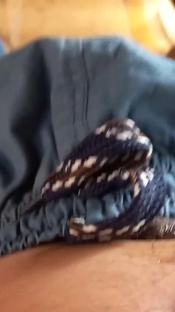Iconic moment from "Tight foreskin phimosis cock close up dripping precum until cum"