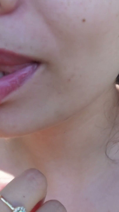 I hiccup in public and do nose fetish in 4k | Clip 1