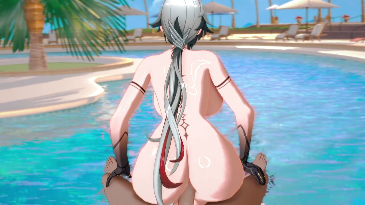 Genshin Impact - Arlecchino Fucked by a Humanoid Hilichurls - 3D Hentai Animations
