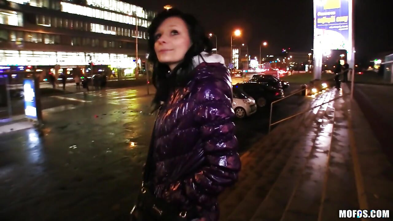 Public Pickups - Naughty Brunette Maja Gives Furious Blowjob POV Then Rides Martin for a Deep Creampie