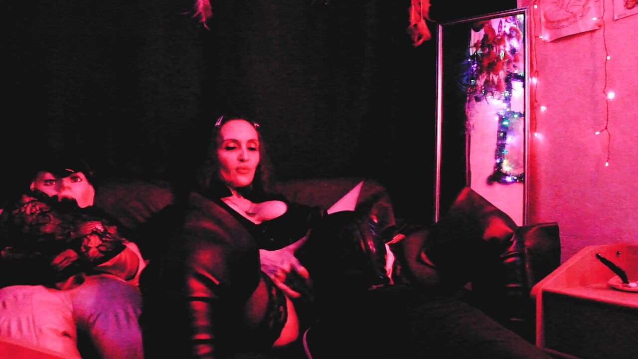 Rubber Slave Pussylingus Eva Latex Femdom Boots Fetish BDSM Kink Big Ass Milf
