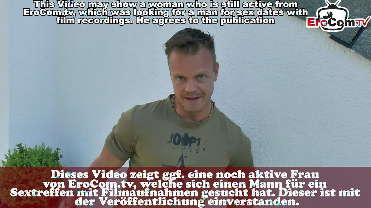 German redhead neighbor persuaded to fuck by neighbor