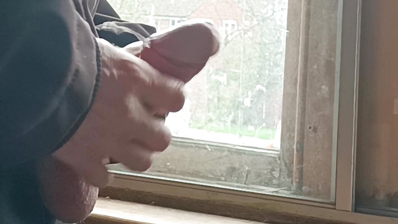 Masturbating and Cumming by the Window at Friend's House - Rockardglans