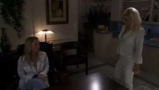 Two Hot Lesbian Babes Licking Each Other's Pussy