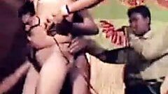 Sexy Nude stage dance on bhojpuri song.