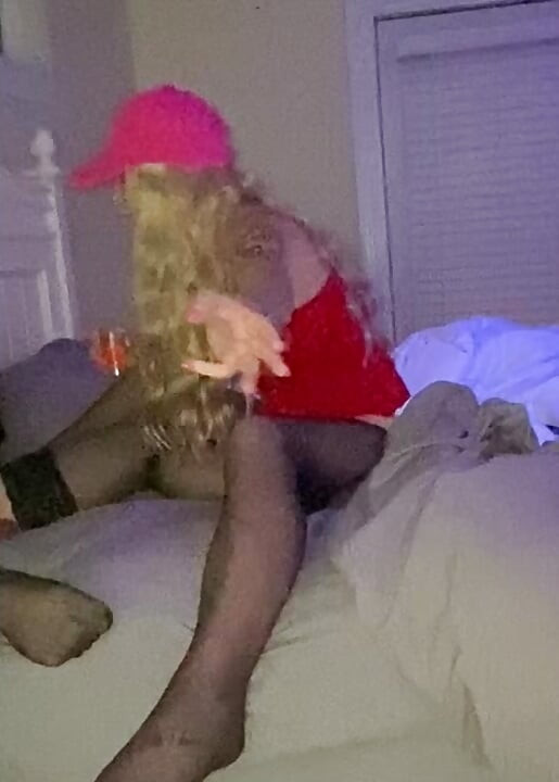 Part 2 Hotwife and Crossdresser hubby in lingerie and stockings have sex talk