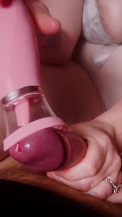 BEST licking toy for slow edging  THEBADPEACH | Clip 1