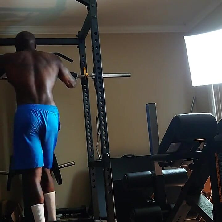 Hallelujah Johnson - Barbell Squats
