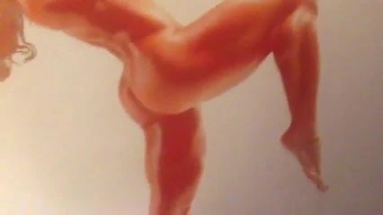 Jerking to Celeste Bonin Naked Picture. (No Cumshot)