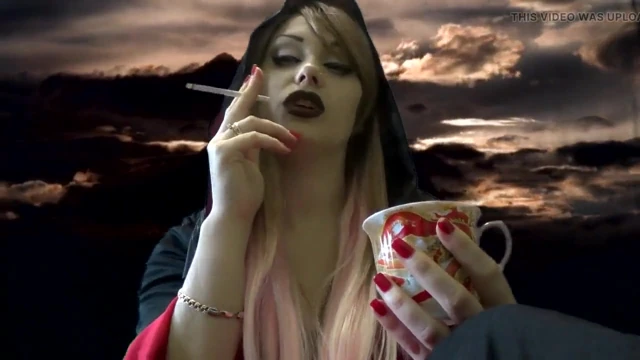 Evil Giantess vampire will do a little bit more holes in your tiny body