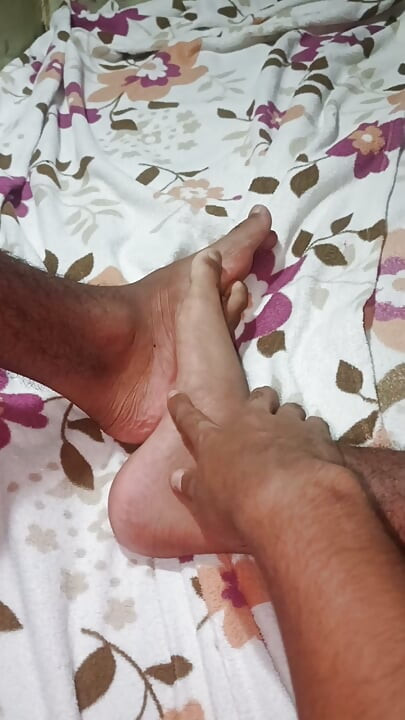 Solo Male Feet POV  Soft Soles & Toe Play