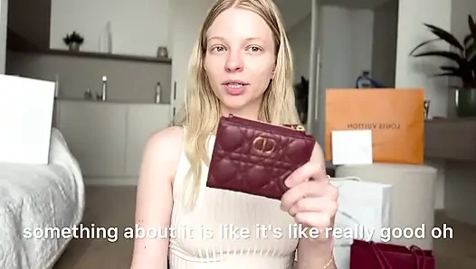Findom luxury alışveriş vurgun 12k $ ağır boşaltma