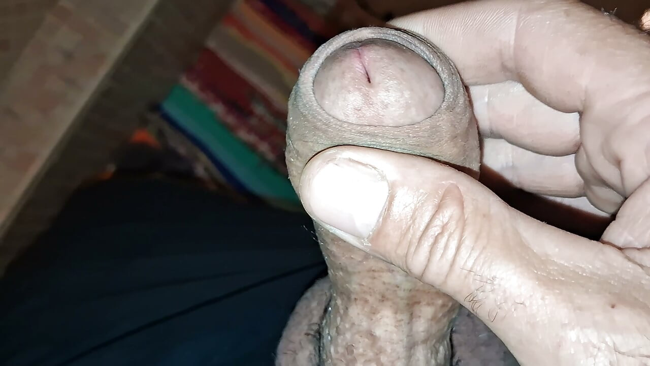 I jerk my cock out of my house