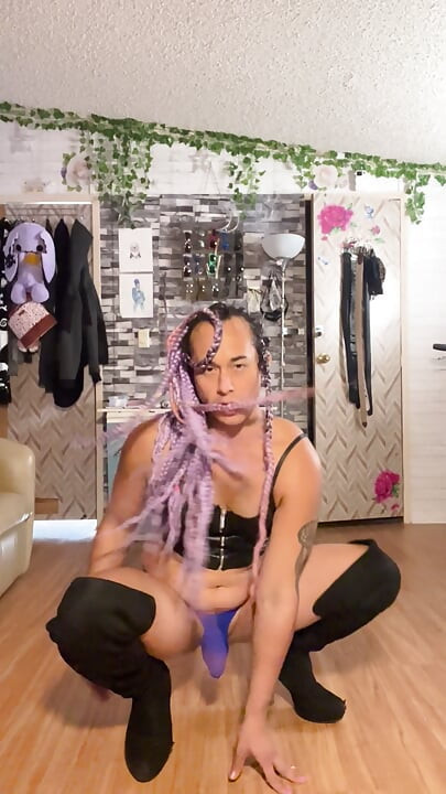 Striptease para afrouxar meus botões Bae