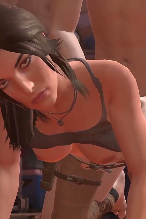 Lara Croft ia o pulă uriașă în cur: parodia Tomb Raider