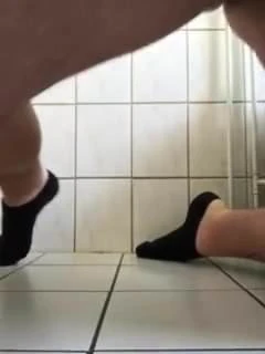 Sits on Dildo
