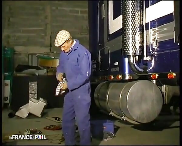A Sexy, Sexy, Gang-bangy Truck Driver!