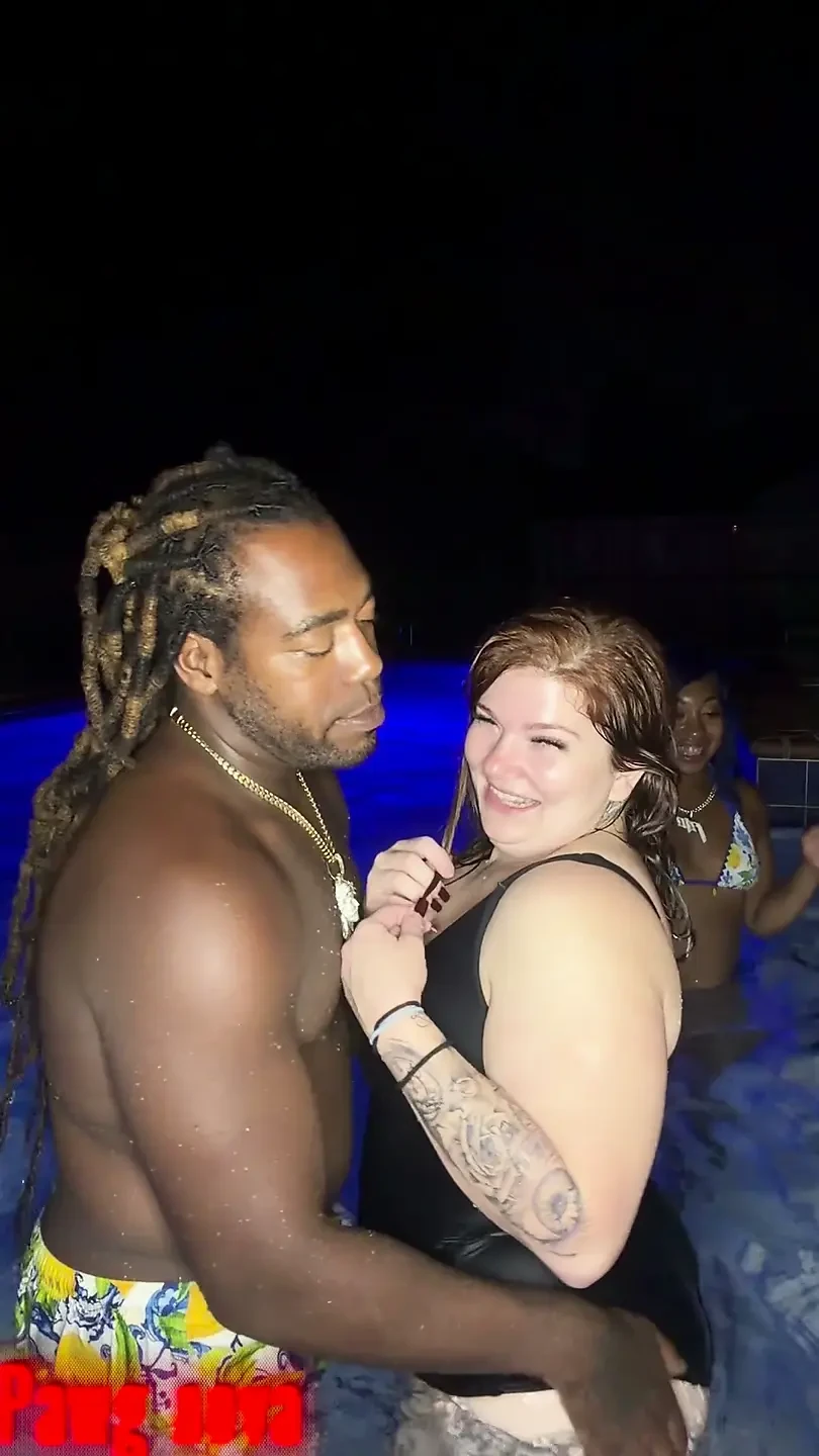 At the pool with my best friend Fijii pornbox and Str8rich fucking us hard no mercy