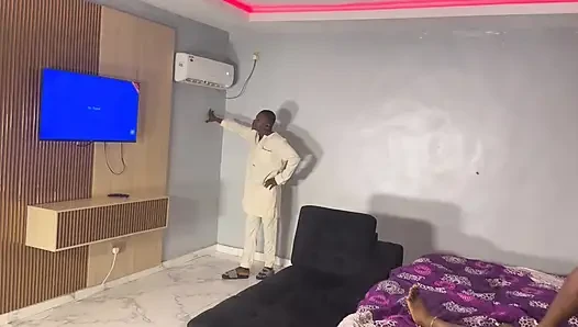 Ebony student visits boyfriend after school to fuck raw hardcore