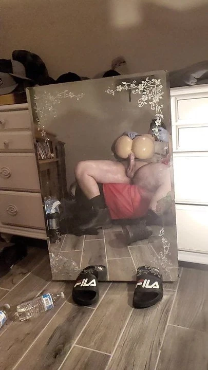 Big ass makes cock cum uncontrollably