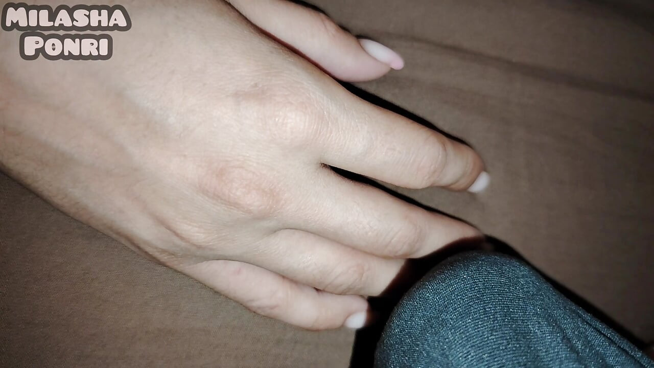 Secretly touching my stepsister