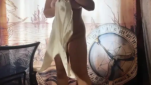 Инструкция по подрочке твоему члену, сперме на моих сиськах