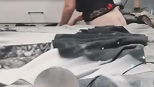 POV-blick Auf Meine Fickmaschine, Die Meine Muschi Dehnen