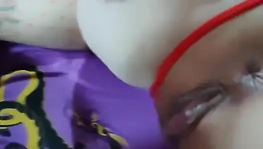 Tante seksi ini dientot gaya doggy habis-habisan sampai mengerang keenakan