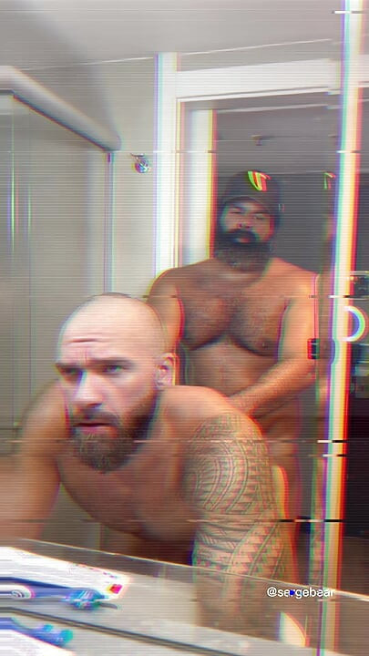 Big Muscular Hairy Bear & Intense Masculine Chemistry