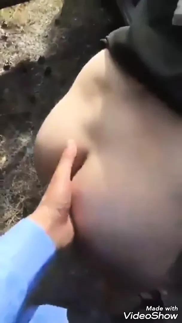 Quick fuck in car in forest