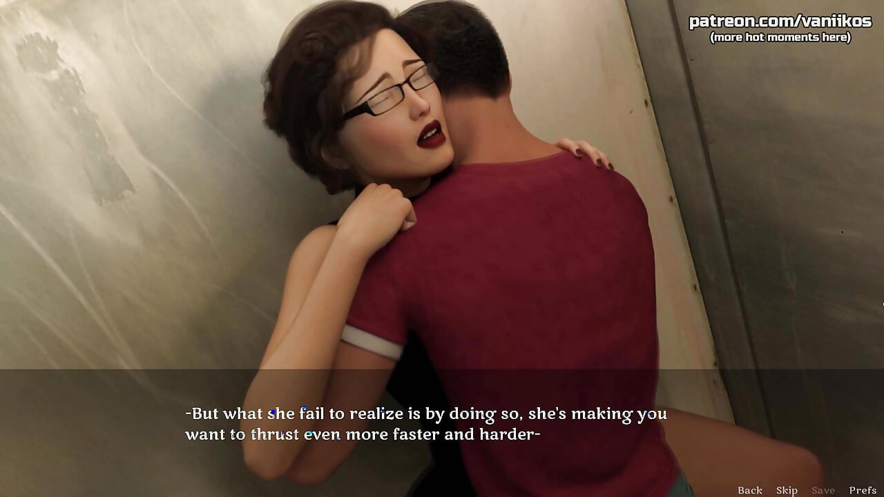 Ele fode a mãe do colega de classe no banheiro público da escola | O amor de uma madrasta | 3D - jogo pornô ntr animado | Parte 28