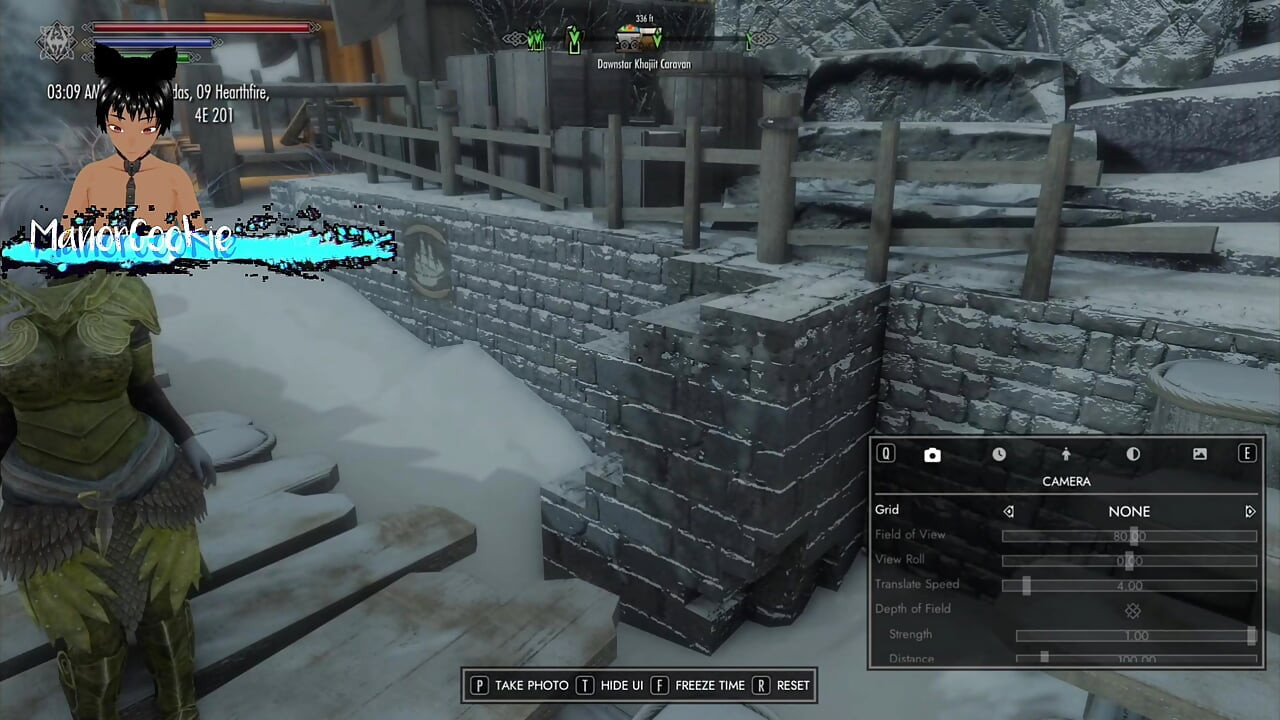 Skyrim B and L mod - Some more exploring and even a cave, time for some ladies
