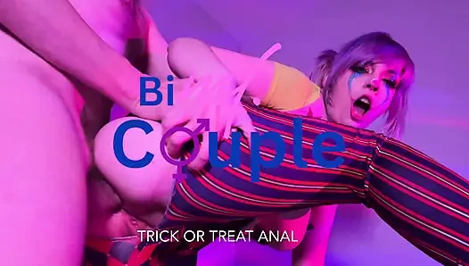 Bimfcouple - Halloween Trick or Treat Anal Fuck