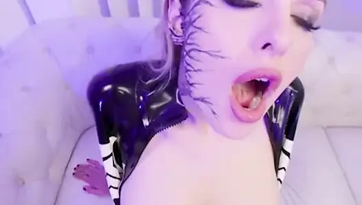 VRCosplayx, Mina Von D, как She-Venom кончает для тебя, Эдди, часть 3