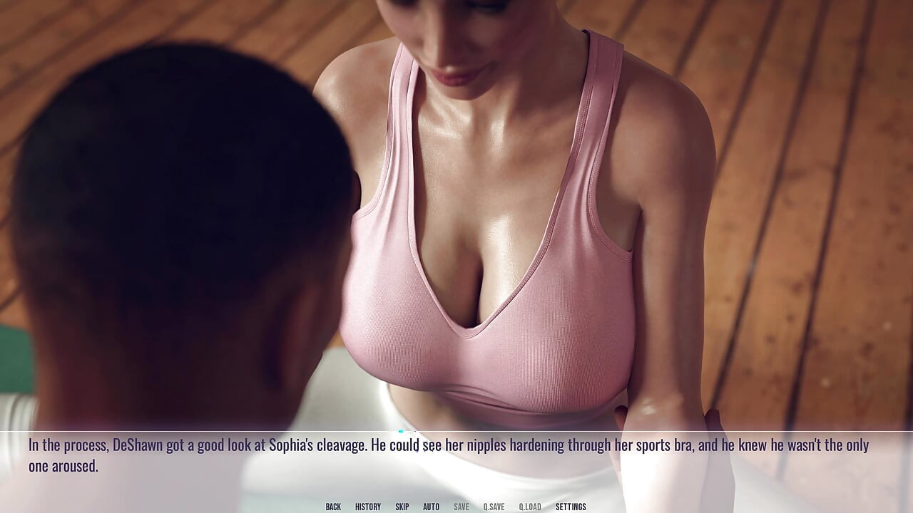 Mengidamkan besar di gim Vicky