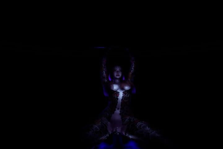 VR 180 Mio Lap Dance Sex Pov - Yakuza Girl Series