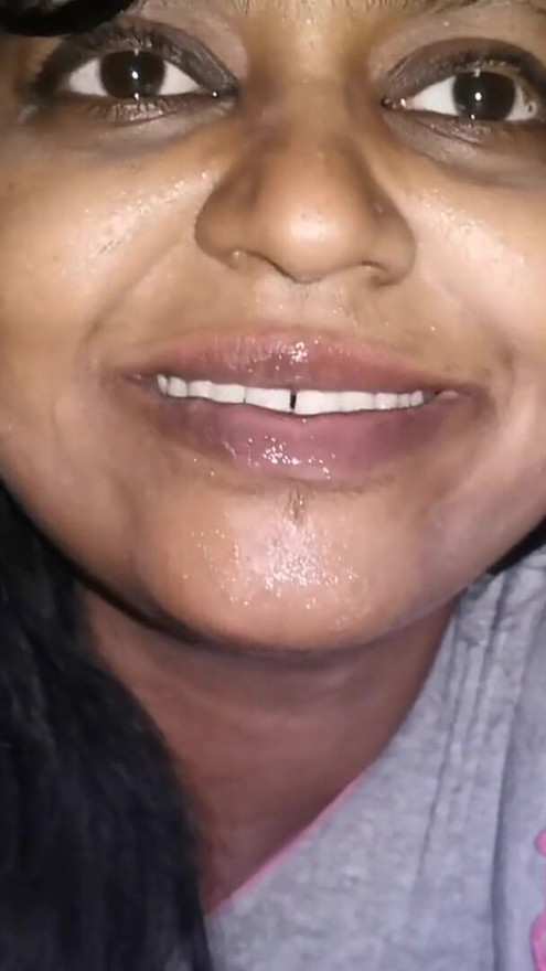 Late night Cock sucking my horny wife and cum in mouth | Clip 1