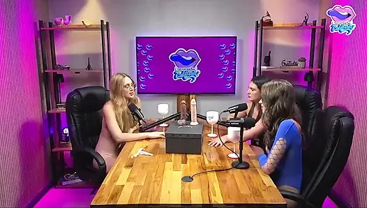The Hot Blonde Goes Crazy with Ice in Her Pussy.