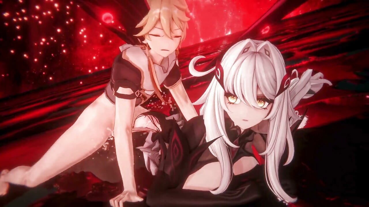 Genshin Impact - Ronova og Anastasya lidenskapelig sex - 3D Hentai-animasjoner