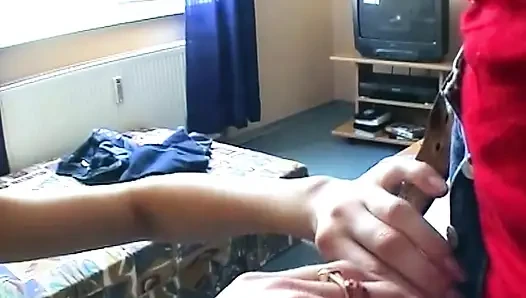 Public Blowjob Tease and Sloppy Fingering Explosion