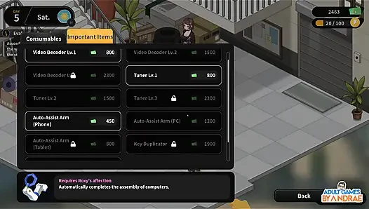Sex, Secrets & Used Tech Gameplay Part 3 - Meeting with Roxy