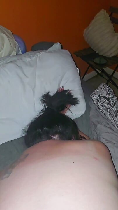 No Lube Needed For Granny Asshole